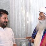 Jaggi Vasudev meets Telangana CM Revanth Reddy in Hyderabad