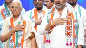 Ex-Minister B.T. Lalitha Naik joins Congress