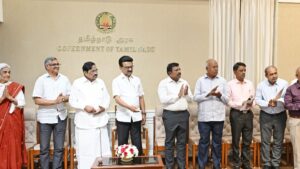 T.N. CM Stalin unveils foundation for Tamil Knowledge Campus in Chennai