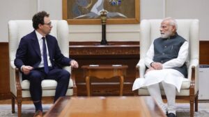 PM Modi meets Anthropic CEO Dario Amodei