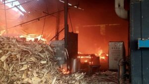 Fire engulfs plywood factory in Perumbavoor