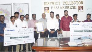 Startup communities launched in two villages in Kallakurichi district