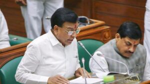 Madhya Pradesh Finance Minister Jagdish Devda tables ₹4.38 lakh crore Budget for 2026-27