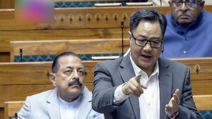 Rahul Gandhi uninterested in Parliament; ‘tutored by NGOs’ on revival of Congress: Kiren Rijiju