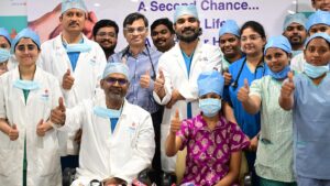 City hospital completes first heart transplantation
