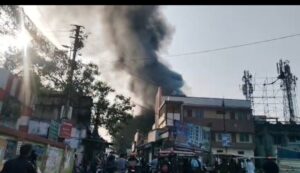 ব্যান্ডেল কলা বাজারে বিধ্বংসী অগ্নিকাণ্ড, আতঙ্ক ছড়াল এলাকায়