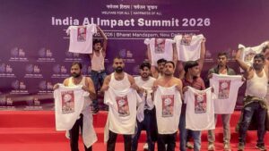 Protest at AI summit: Four more Youth Congress members arrested