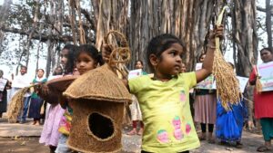 Official urges Vizag residents to protect declining house sparrow population