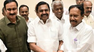 Rajya Sabha election: AIADMK’s M. Thambi Durai and PMK’s Anbumani Ramadoss file nominations